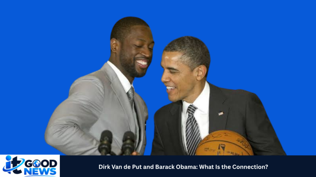 Dirk Van de Put and Barack Obama